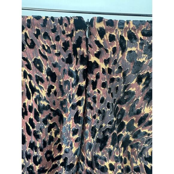 Camila Coelho Revolve Ivanna Pant Animal Leopard Print Burnout Sheer Small Tall - Picture 15 of 16